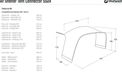 Air Shelter Tent Connector