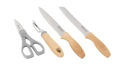 Chena Knife Set w/Peeler & Scissors