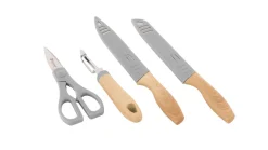 Chena Knife Set w/Peeler & Scissors