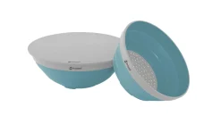 Collaps Bowl & Colander Set Classic Blue