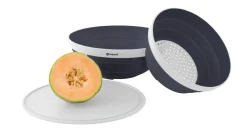 Collaps Bowl & Colander Set Navy Night