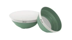 Collaps Bowl & Colander Set Shadow Green