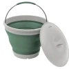 Collaps Bucket Round w/lid Shadow Green