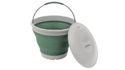 Collaps Bucket Round w/lid Shadow Green