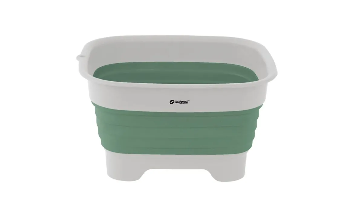 Collaps Wash Bowl w/drain Shadow Green