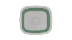 Collaps Wash Bowl w/drain Shadow Green