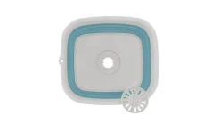 Collaps Wash Bowl w/drain Classic Blue