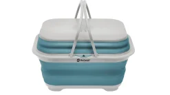 Collaps Washing Base w/handle & lid Classic Blue