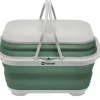 Collaps Washing Base w/handle & lid Shadow Green