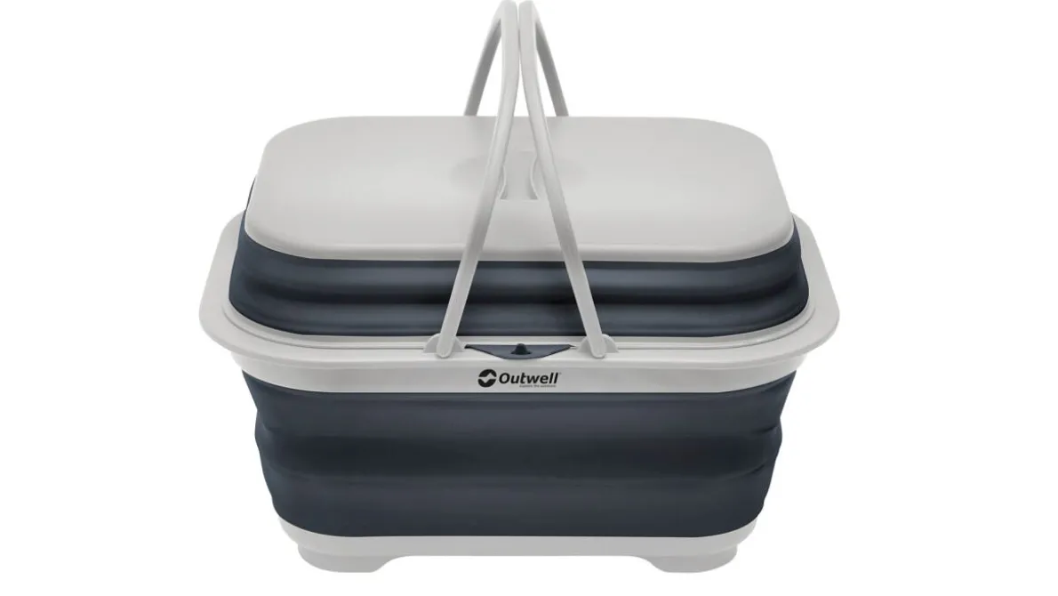 Collaps Washing Base w/handle & lid Navy Night