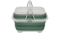 Collaps Washing Base w/handle & lid Shadow Green