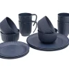 Delish 4 Person Dinner Set Navy Night