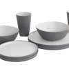 Gala 2 Person Dinner Set Grey Mist