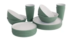 Gala 4 Person Dinner Set Shadow Green