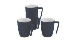 Gala 4 Person Mug Set Navy Night