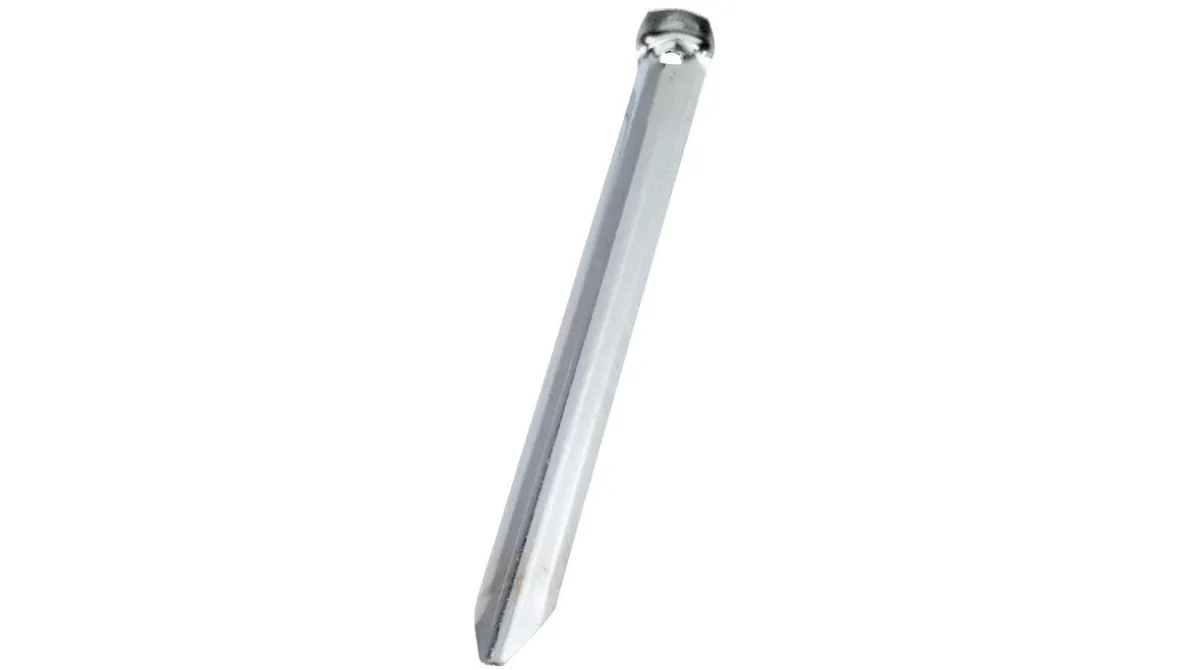 Halfround U-peg 24 cm