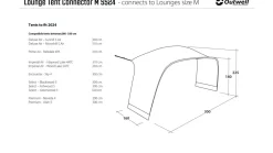 Lounge M Tent Connector