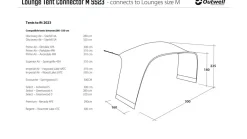 Lounge M Tent Connector