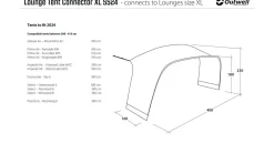 Lounge XL Tent Connector