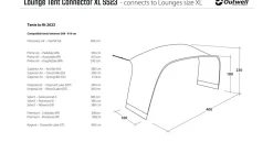 Lounge XL Tent Connector
